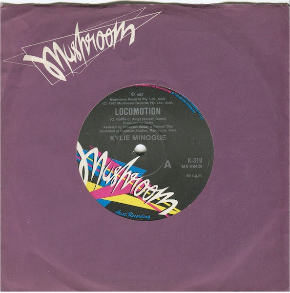 Kylie Minogue : Locomotion (7", Single, Com)