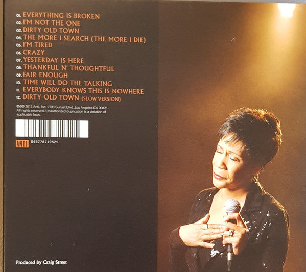 Bettye Lavette : Thankful N' Thoughtful (CD, Album)