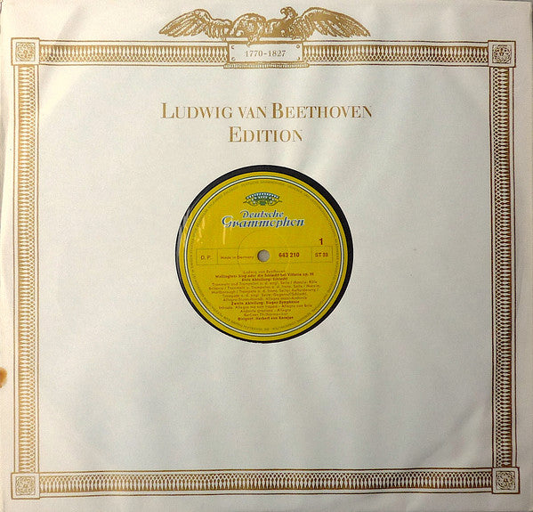 Ludwig van Beethoven / Berliner Philharmoniker = Filarmonica di Berlino*, Herbert von Karajan, Bläser der Berliner Philharmoniker* = Fiati Solisti della Filarmonica di Berlino* : Wellingtons Sieg / Märsche = La Vittoria Di Wellington / Marce (LP, Ltd, S/Edition)