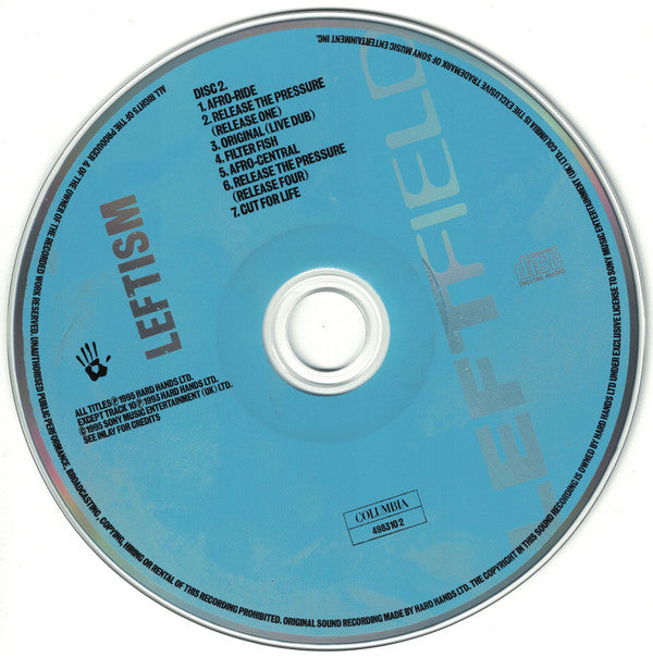 Leftfield : Leftism (CD, Album, RE + CD, Comp + Ltd)