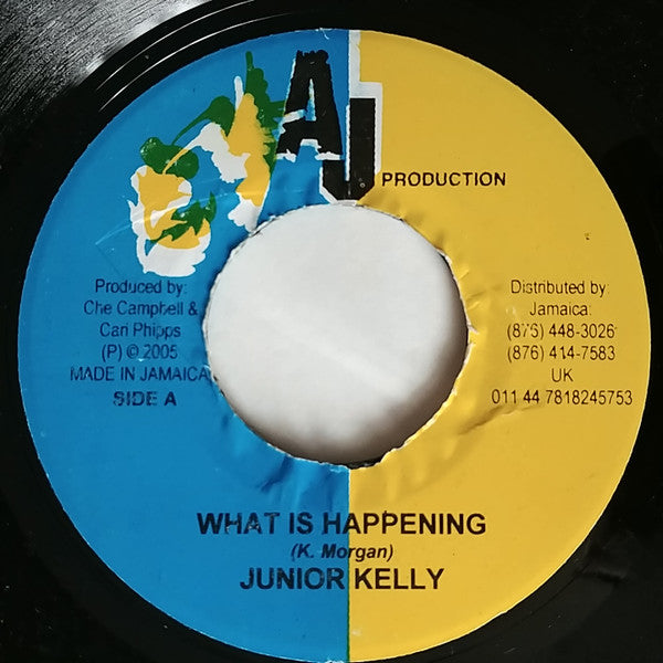 Junior Kelly / Brian Oniel* : What Is Happening / Love Affair (7")