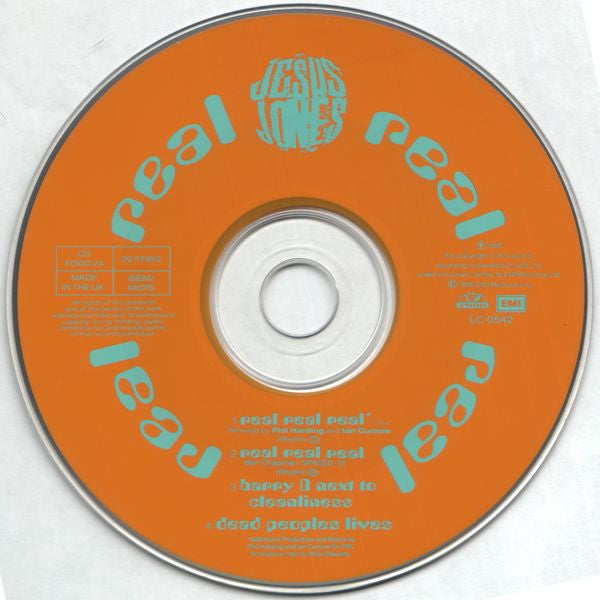 Jesus Jones : Real Real Real (CD, Single)
