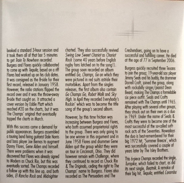 The Champs : Rock'n'Roll Legends (CD, Comp)