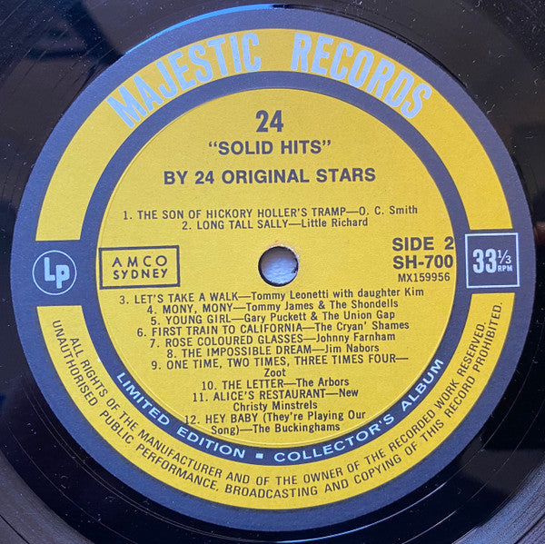 Various : 24 Solid Hits By 24 Original Stars (LP, Comp, Ltd)