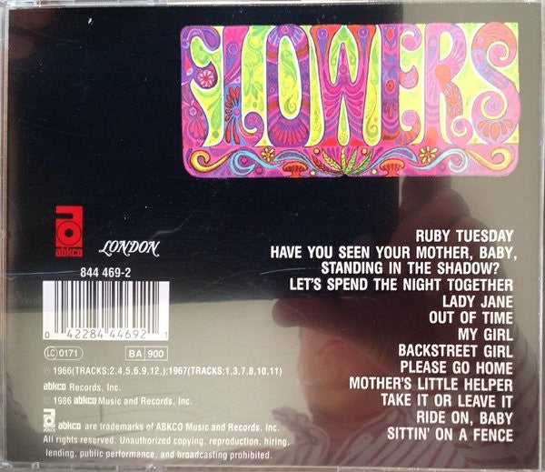 The Rolling Stones : Flowers (CD, Comp, RE, RM)