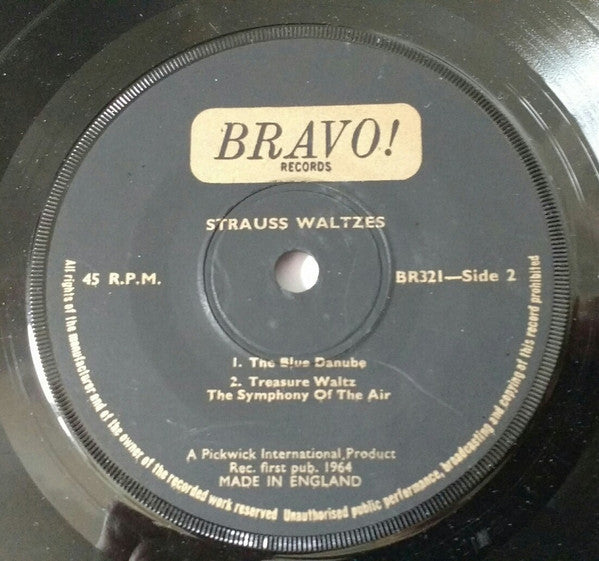 Johann Strauss Jr. : Strauss Waltzes (7")