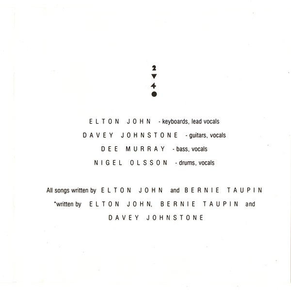 Elton John : Too Low For Zero (CD, Album, RE)