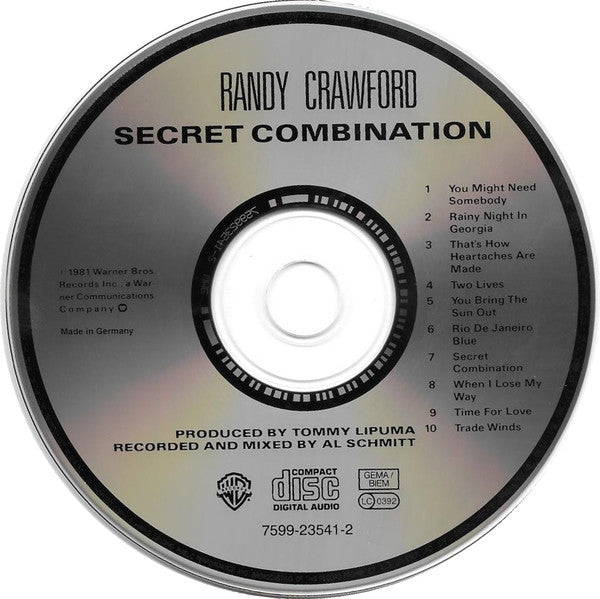 Randy Crawford : Secret Combination (CD, Album, RE)