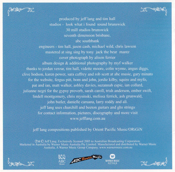 Jeff Lang : You Have To Dig Deep To Bury Daddy (2xCD, Album, Bon)