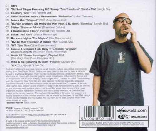 DJ Soul Slinger : United DJs Of America - Volume 14 (CD, Comp, Mixed)