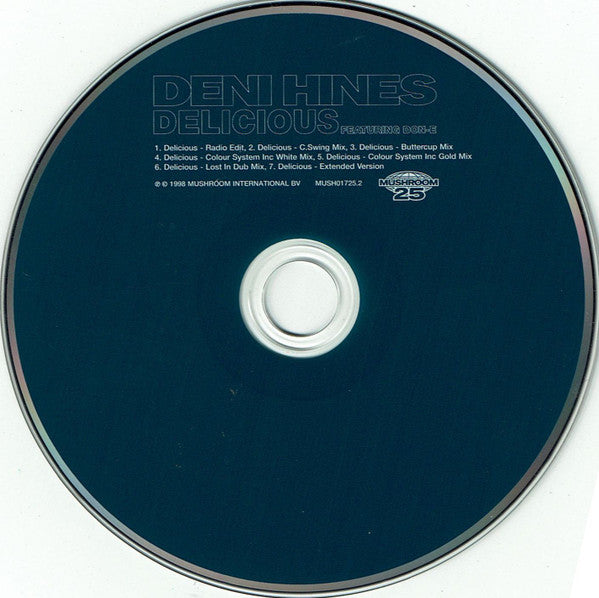 Deni Hines Feat. DON-E : Delicious (CD, Single, Car)