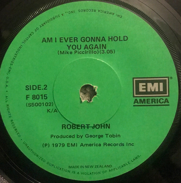 Robert John : Sad Eyes (7", Single)