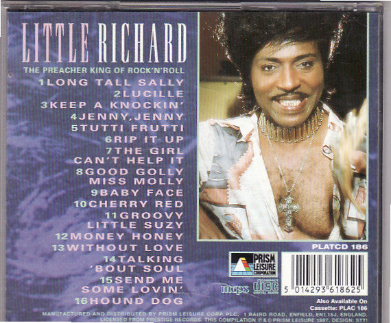 Little Richard : The Preacher King Of Rock'n'Roll (CD, Album, Comp)