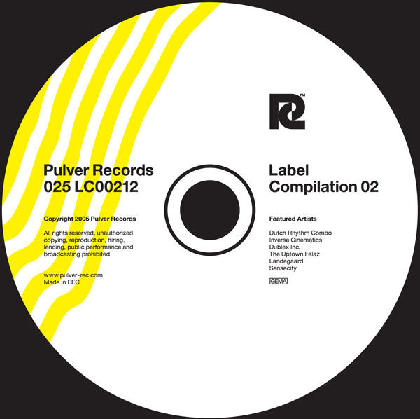 Various : Pulver Records Label Compilation 02 (CD, Comp)