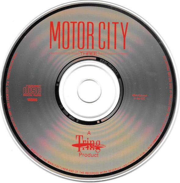 Various : Motor City Volume 3 (CD, Comp)