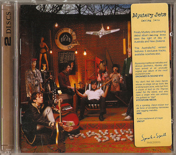 Mystery Jets : Making Dens (CD, Album + CD)