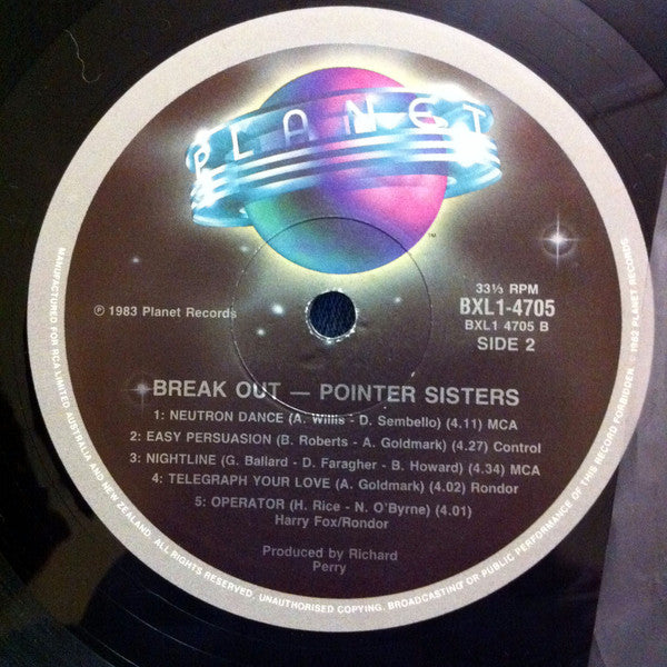 Pointer Sisters : Break Out (LP, Album)