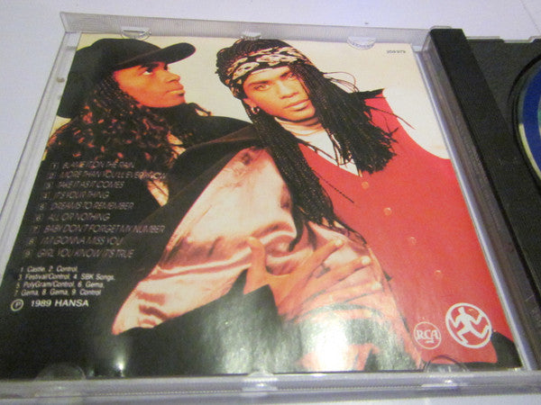Milli Vanilli : All Or Nothing - The U.S. Remix Album (CD, Album)