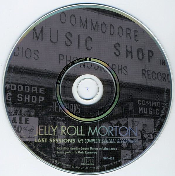 Jelly Roll Morton : Last Sessions (The Complete General Recordings) (CD, Comp)