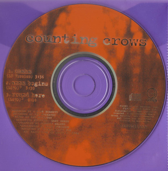 Counting Crows : Omaha (CD, Single, Car)