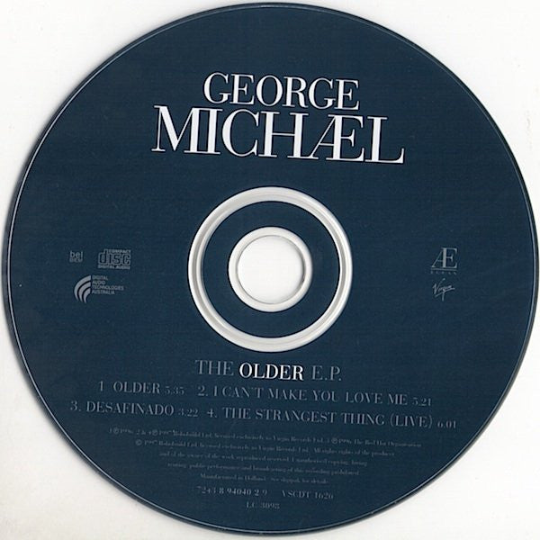 George Michael : The Older E.P. (CD, EP)