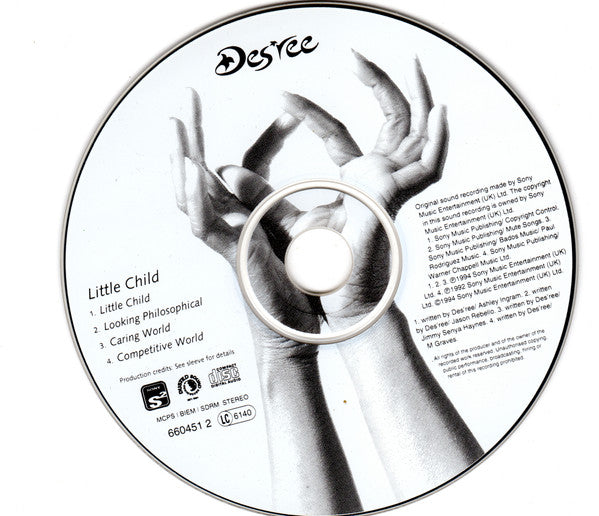 Des'ree : Little Child (CD, Single)