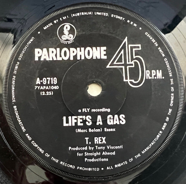 T. Rex : Jeepster (7", Single)