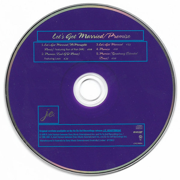 Jagged Edge (2) : Let's Get Married / Promise (CD, Maxi)