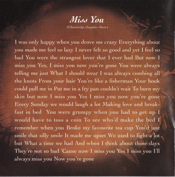 Merril Bainbridge : The Garden (CD, Album)