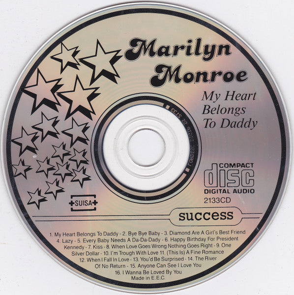 Marilyn Monroe : My Heart Belongs To Daddy (CD, Album, Comp)