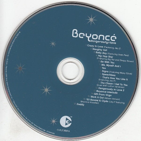 Beyoncé : Dangerously In Love (CD, Album, Copy Prot.)