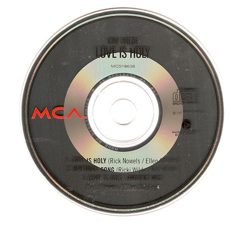 Kim Wilde : Love Is Holy (CD, Single, Car)