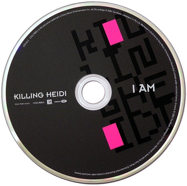 Killing Heidi : I Am (CD, Single, Enh)