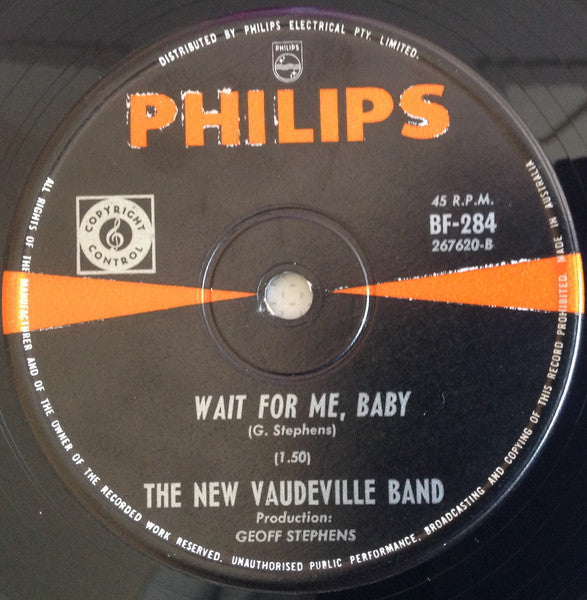 The New Vaudeville Band : Winchester Cathedral (7", Single, Mono)