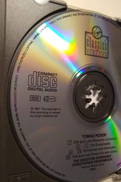 Tobias Picker - John Gielgud, Houston Symphony Orchestra, Christoph Eschenbach : The Encantadas / Old And Lost Rivers / Romances And Interludes (CD)