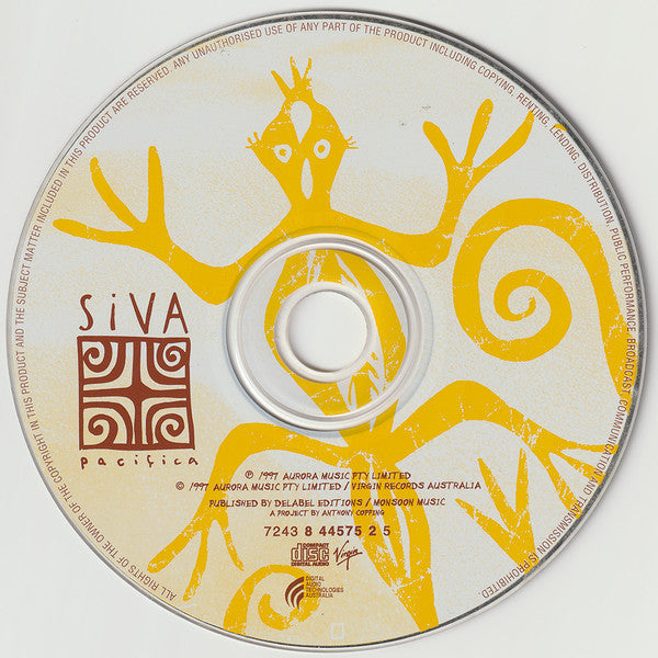 Siva Pacifica : Siva Pacifica (CD, Album)
