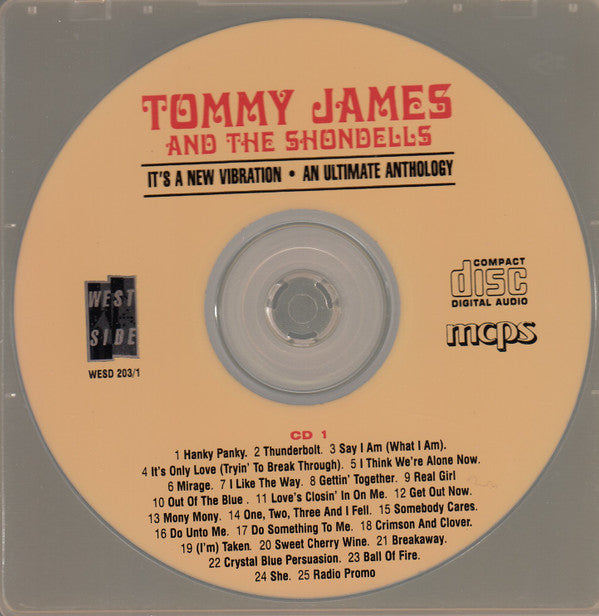 Tommy James & The Shondells : It's A New Vibration: An Ultimate Anthology (2xCD, Comp)