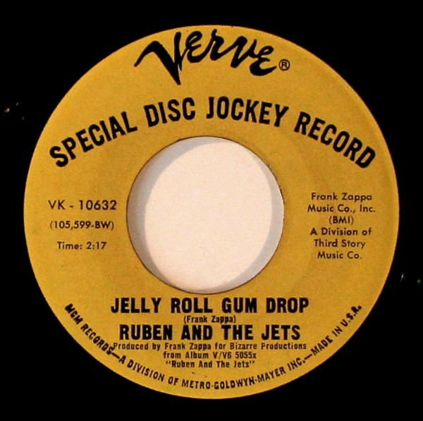 Ruben And The Jets (4) : Deseri (7", Single, Promo)
