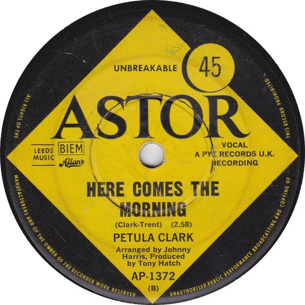 Petula Clark : Don't Sleep In The Subway (7", Single)