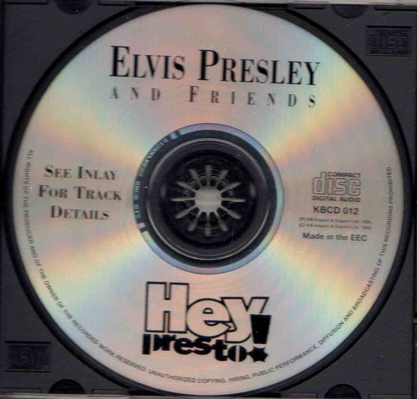 Various : Elvis Presley And Friends (CD, Comp)