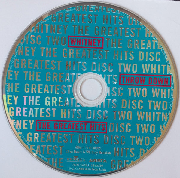 Whitney Houston : The Greatest Hits (2xCD, Comp)