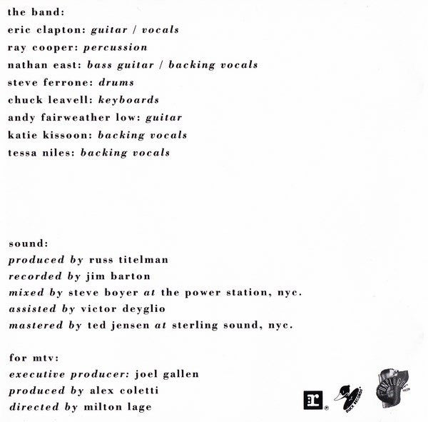 Eric Clapton : Unplugged (CD, Album)