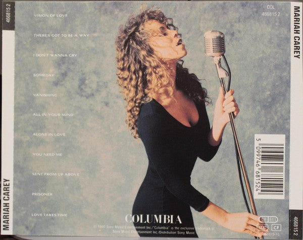 Mariah Carey : Mariah Carey (CD, Album, RE)