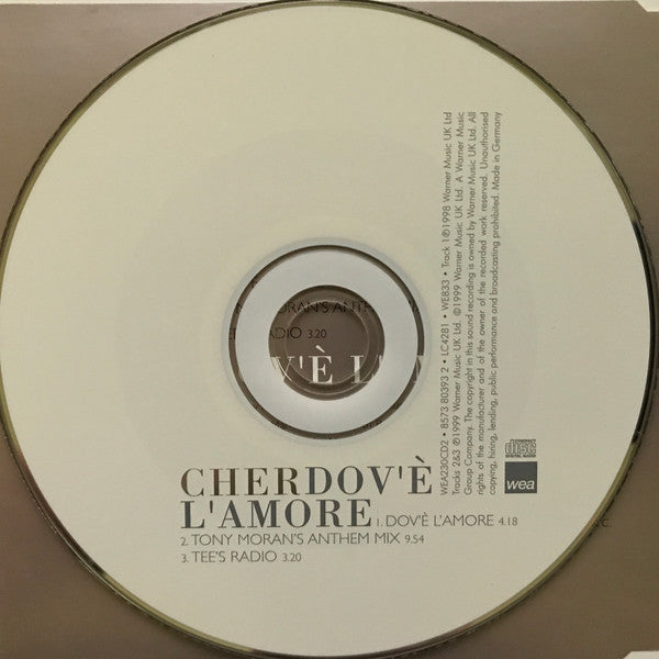Cher : Dov'è L'Amore (CD, Single, CD2)