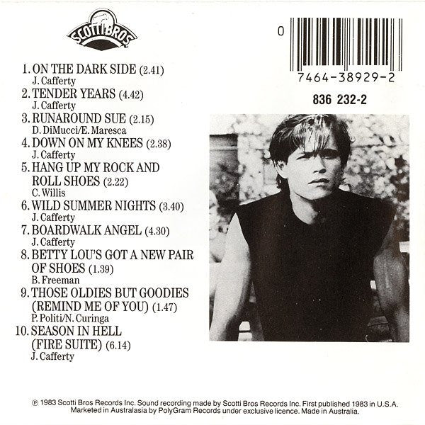 John Cafferty And The Beaver Brown Band : Eddie And The Cruisers (Original Motion Picture Soundtrack) (CD, Album, RE)