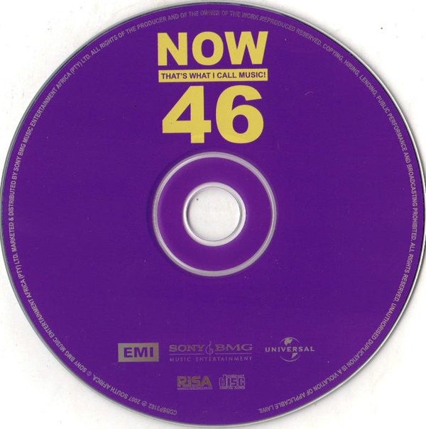 Various : Now That's What I Call Music! 46 (CD, Comp)