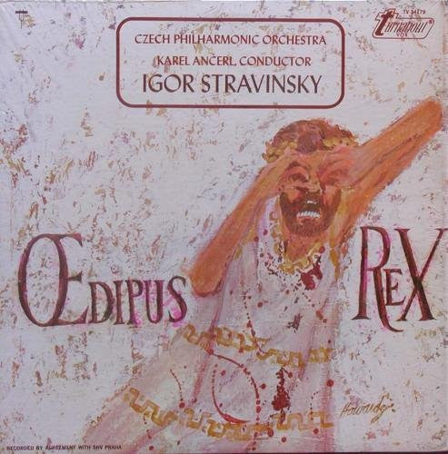 Czech Philharmonic Orchestra*, Karel Ančerl, Igor Stravinsky : Oedipus Rex (LP, Album, RE, Uni)