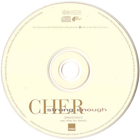 Cher : Strong Enough (CD, Single)