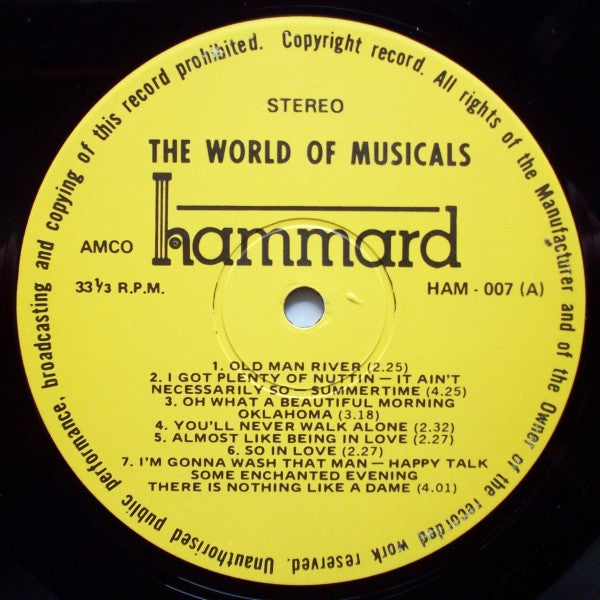 Brian May (2) And The A.B.C. Melbourne Show Band* : The World Of Musicals (2xLP, Album, Gat)