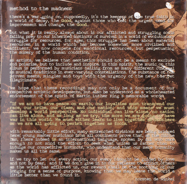 New York Jazz Guerrilla : Method To The Madness Part 1 (CD, Comp)